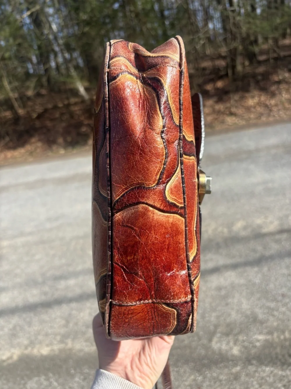 Brahmin Leather Crossbody Bag Limited Edition - Picture 14 of 17